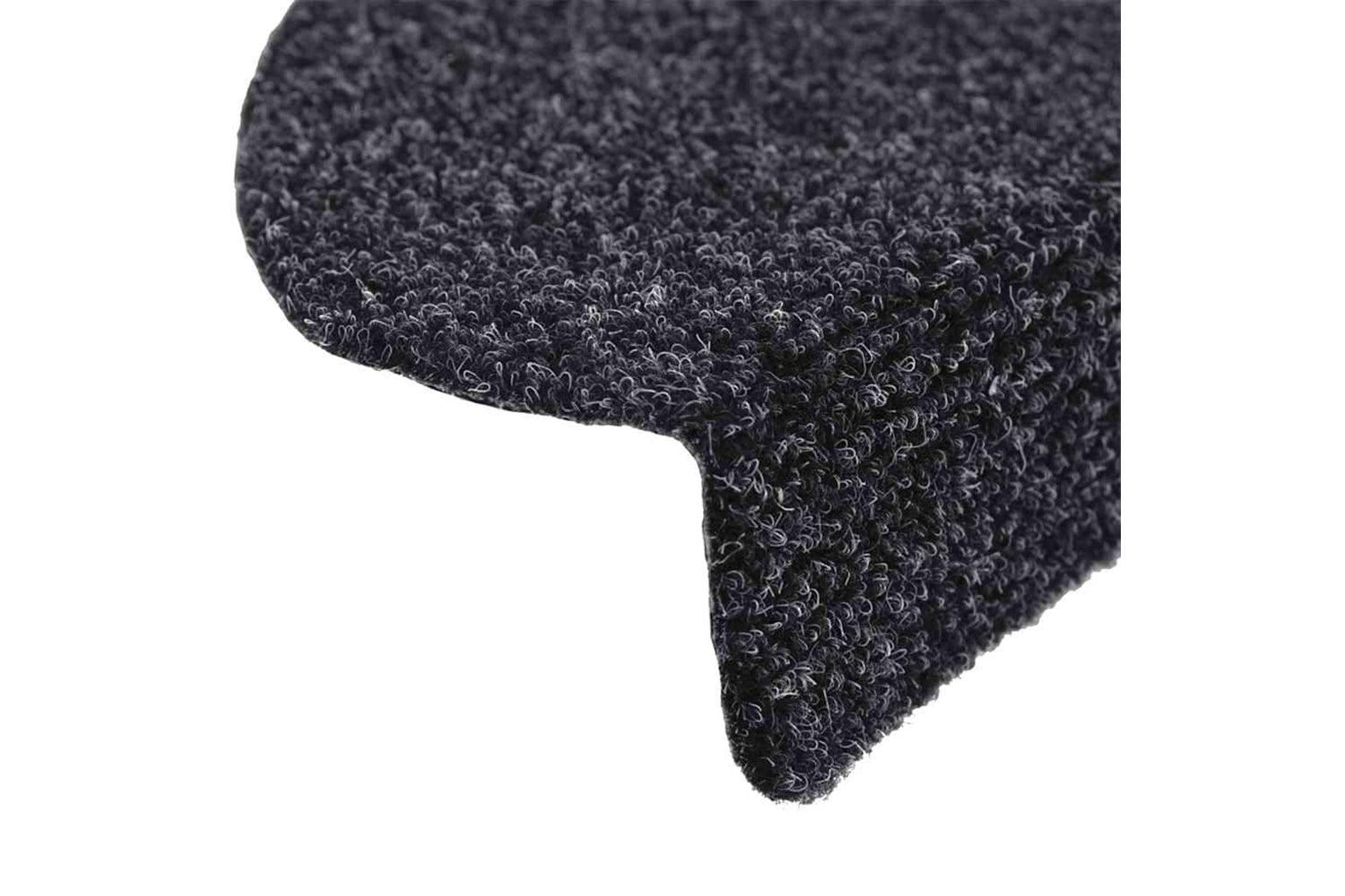 vidaXL 149679 Self-adhesive Stair Mats 10 Pcs Black 56x17x3cm Needle Punch-6