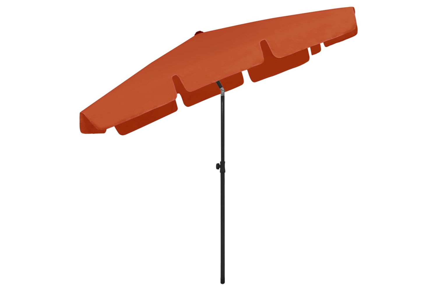vidaXL 314732 Beach Umbrella Terracotta 200x125cm-4