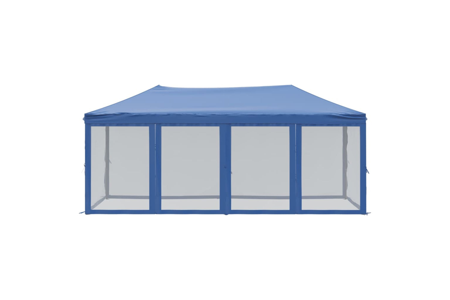 Vidaxl Folding Party Tent With Sidewalls Blue 3x6 M-2