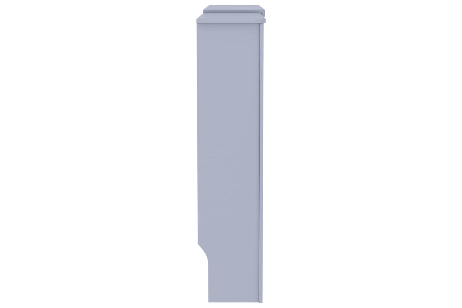 vidaXL Mdf Radiator Cover Grey 205cm-4