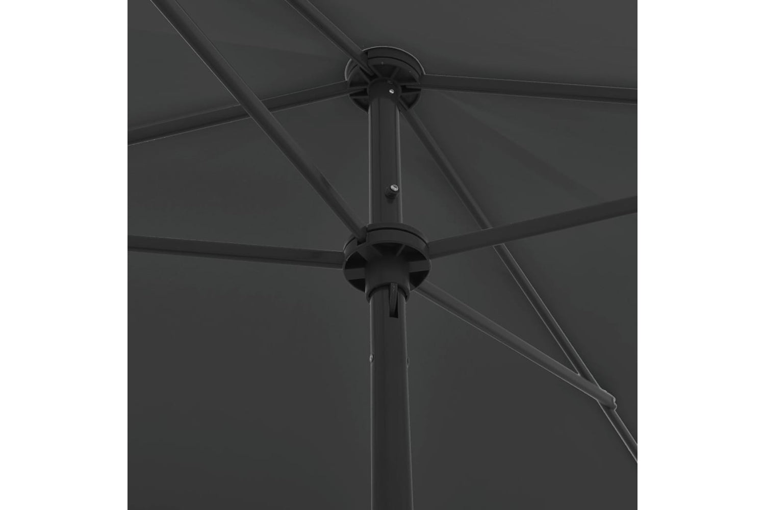 vidaXL 314729 Beach Umbrella Anthracite 200x125cm-6