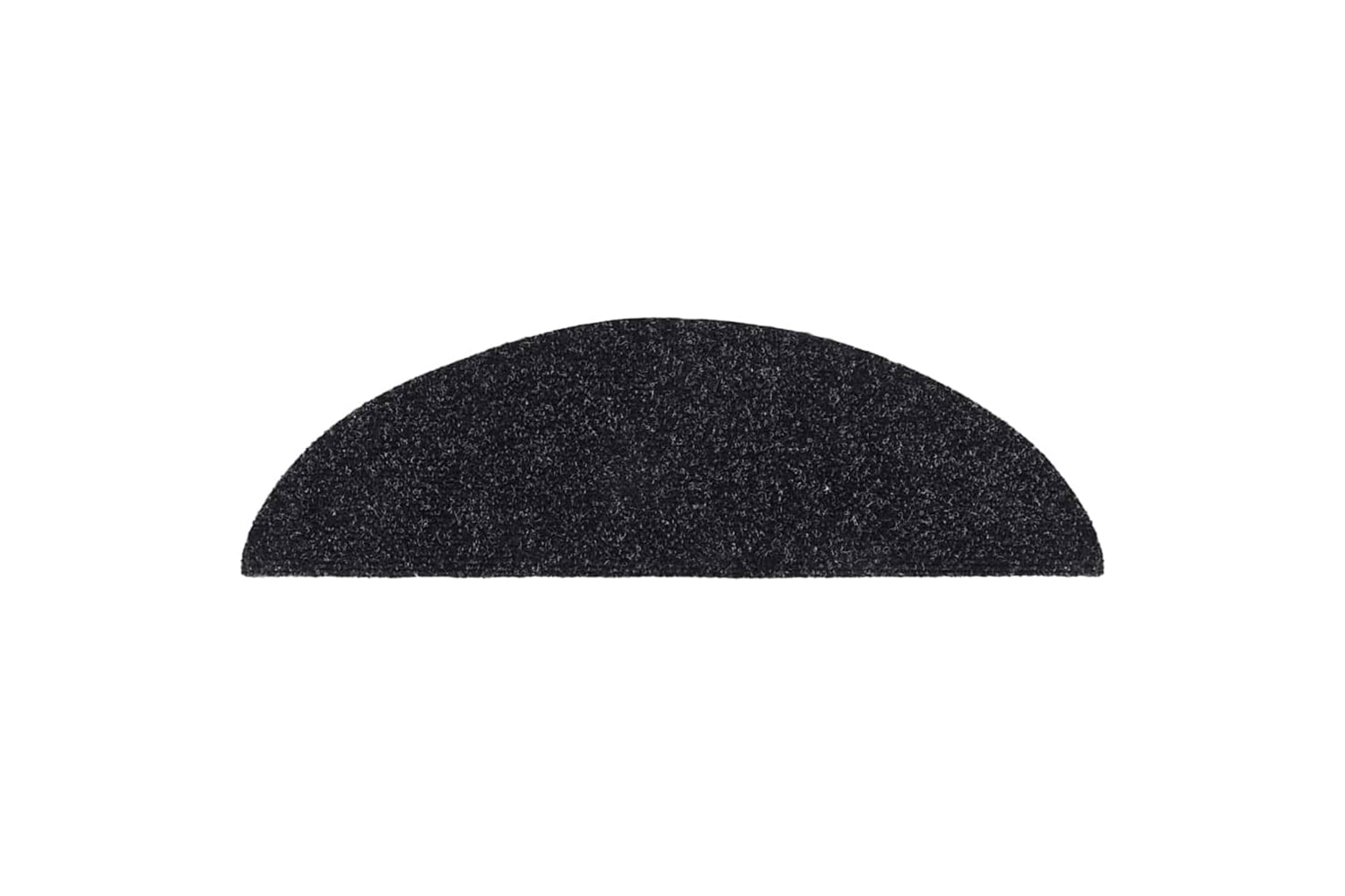 vidaXL 132692 15 Pcs Self-adhesive Stair Mats Needle Punch 56x17x3cm Black-4