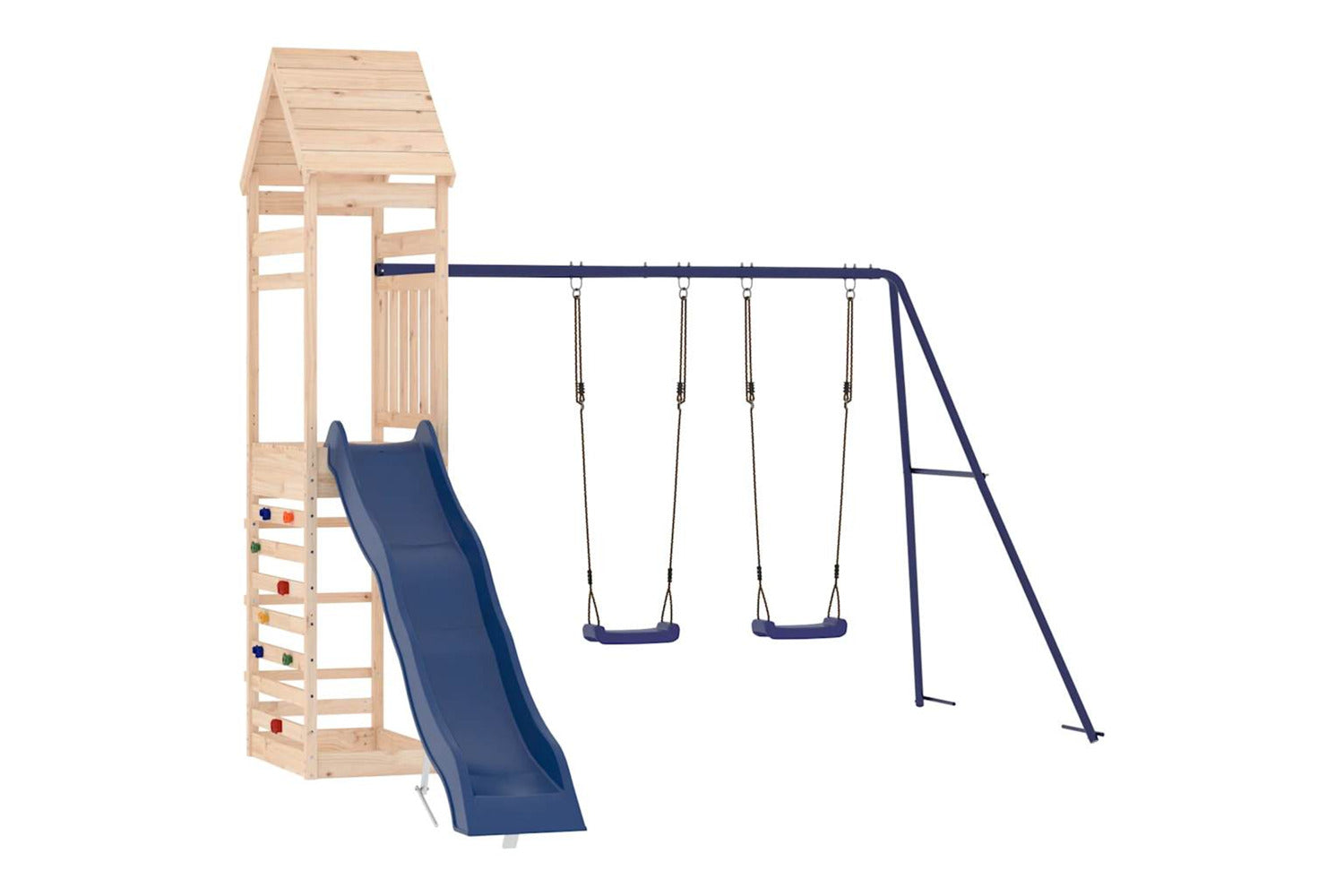 Vidaxl 3156931 Outdoor Playset Solid Wood Pine-3