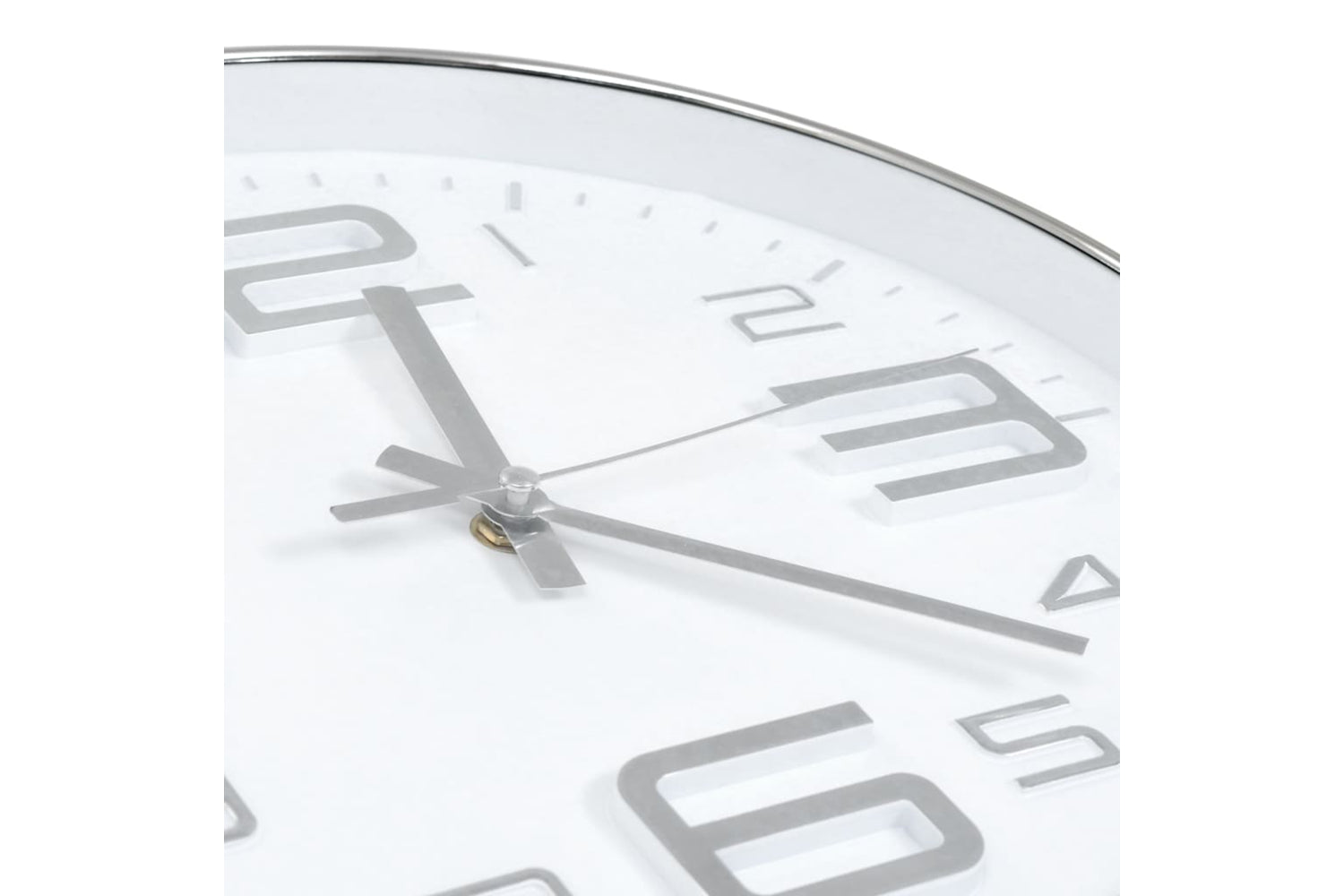 Vidaxl 50632 Wall Clock 30 cm | Silver-3