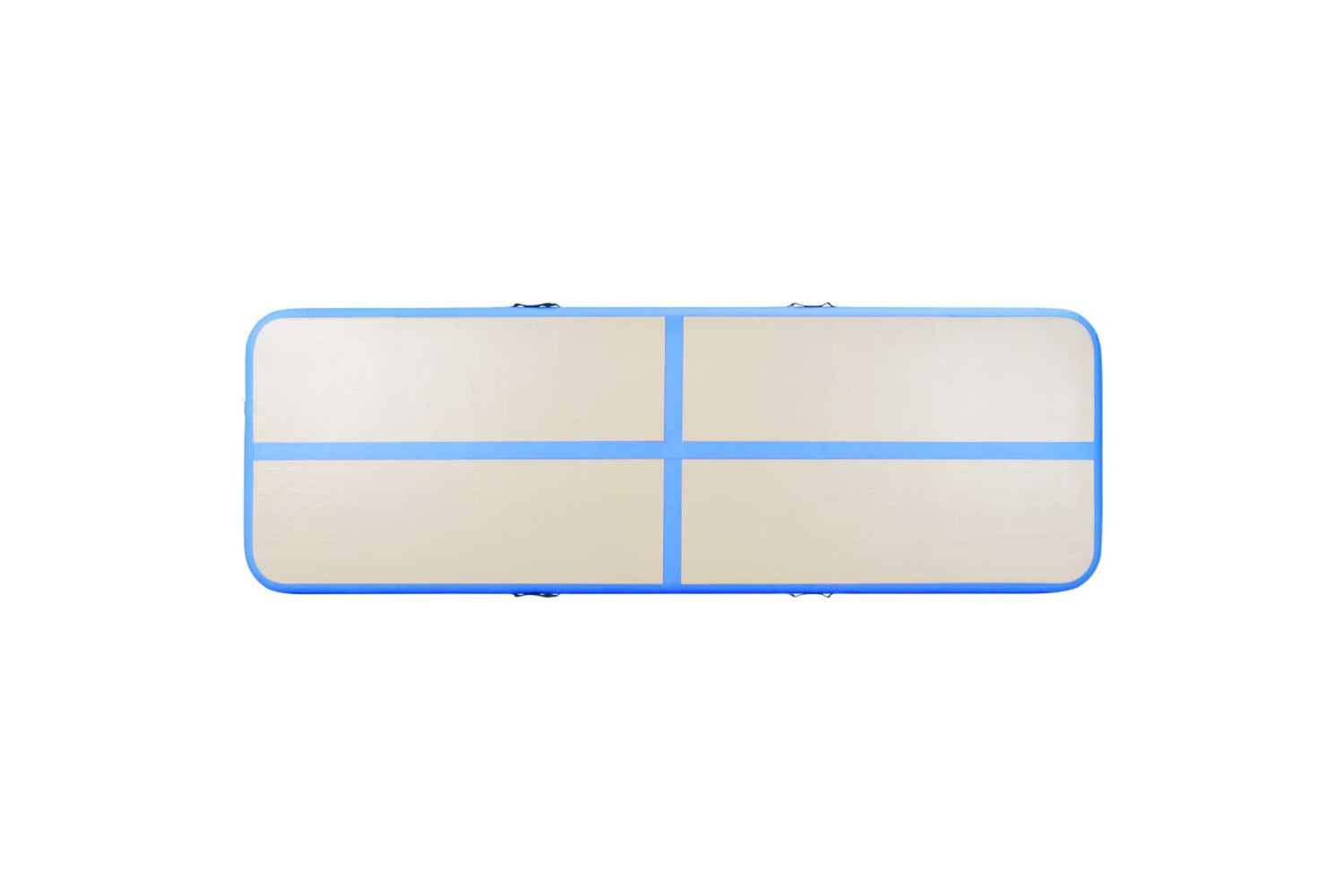 vidaXL 91925 Inflatable Gymnastics Mat With Pump 700x100x10cm Pvc Blue-3