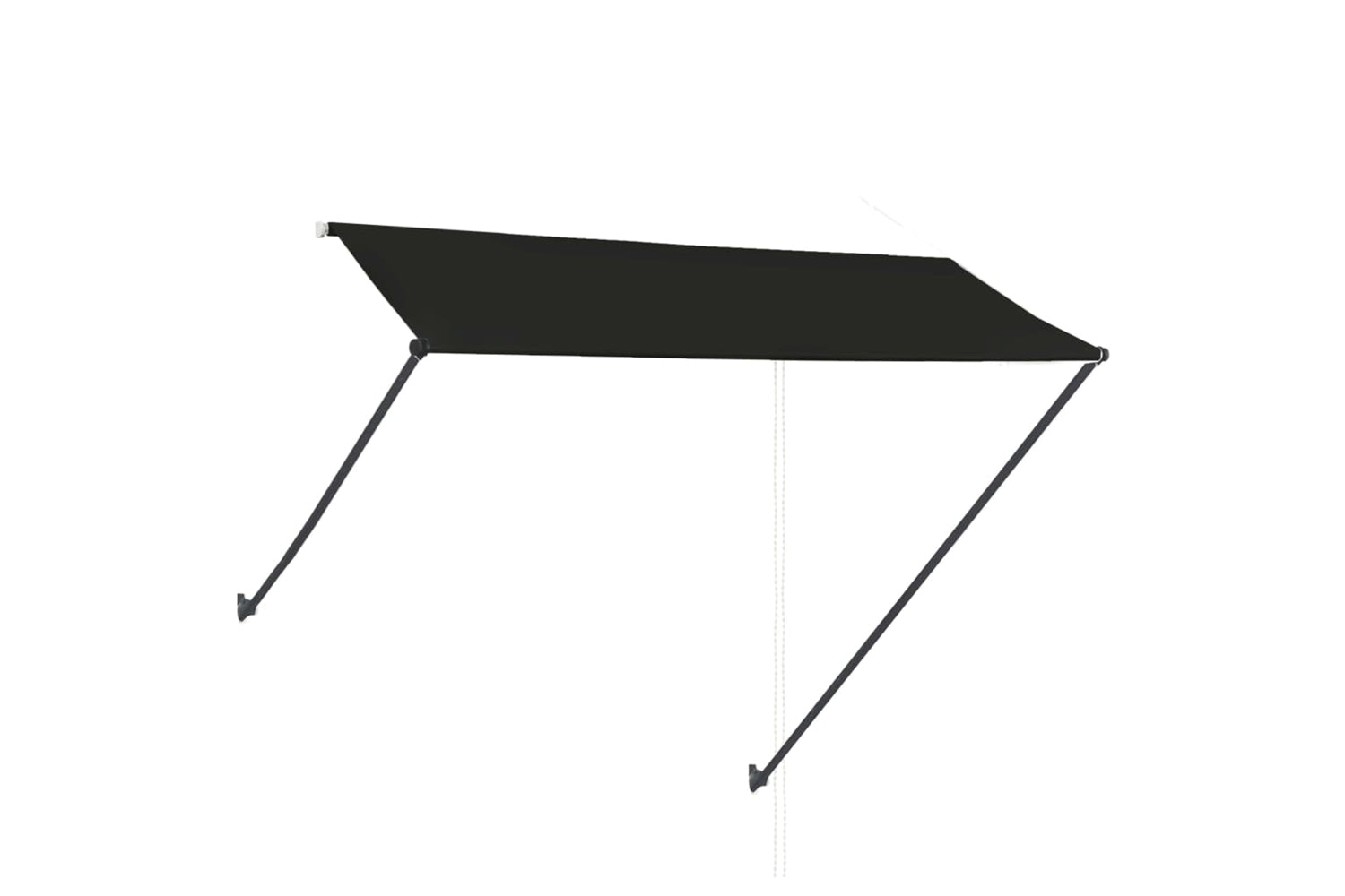 vidaXL 145918 Retractable Awning With Led 300x150cm Anthracite-3