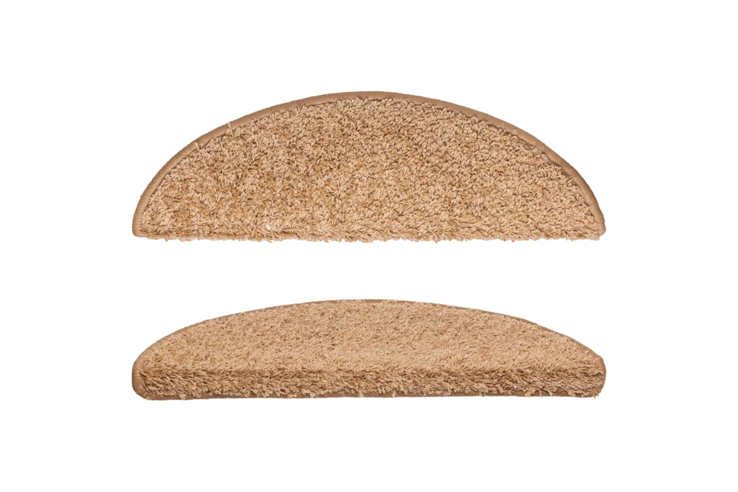 vidaXL 149787 Stair Mats 10 Pcs 56x17x3cm Beige-3