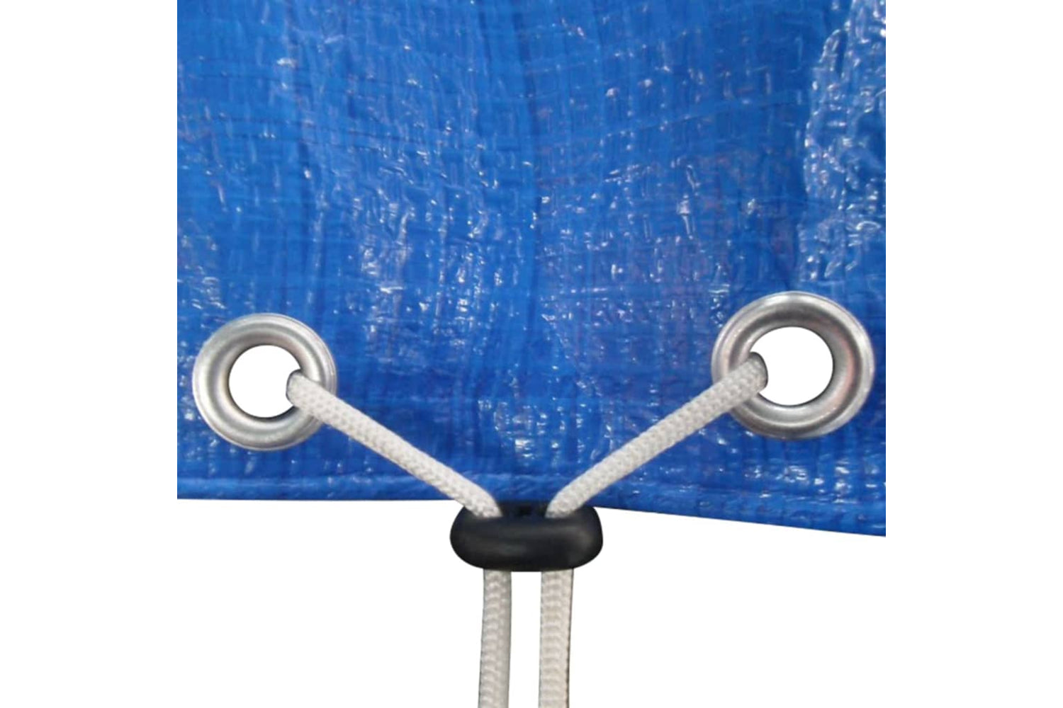 vidaXL 3082802 Pool Covers 2 Pcs Pe Round 540cm 90 G/mÂ²-7