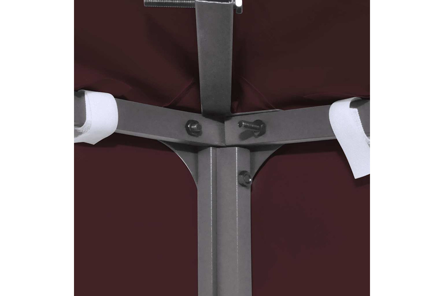 Vidaxl Gazebo Top Cover 310 G/m2 3x3 M Bordeaux-4