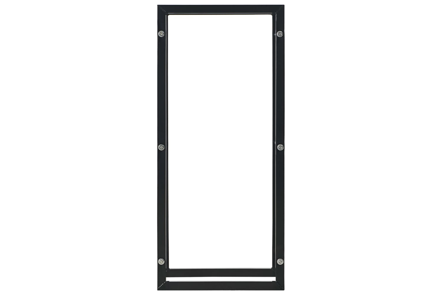 vidaXL 284700 Firewood Rack Black 44x20x100cm Steel-3