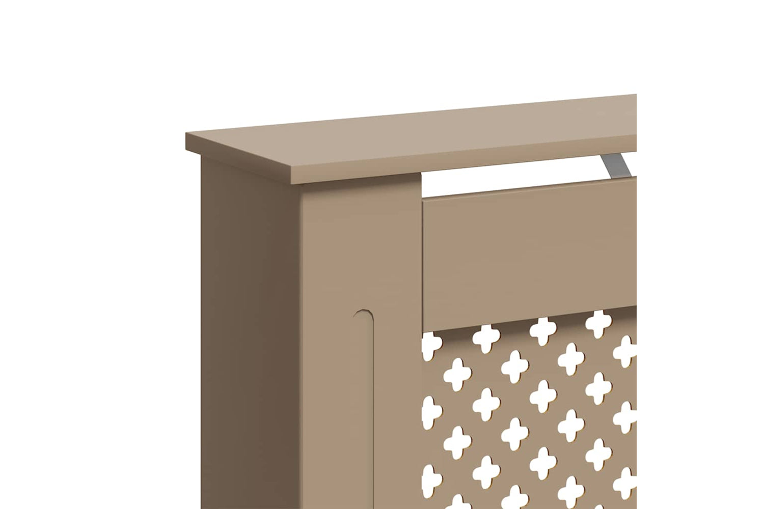 vidaXL Radiator Cover 112x19x81.5cm Mdf-6