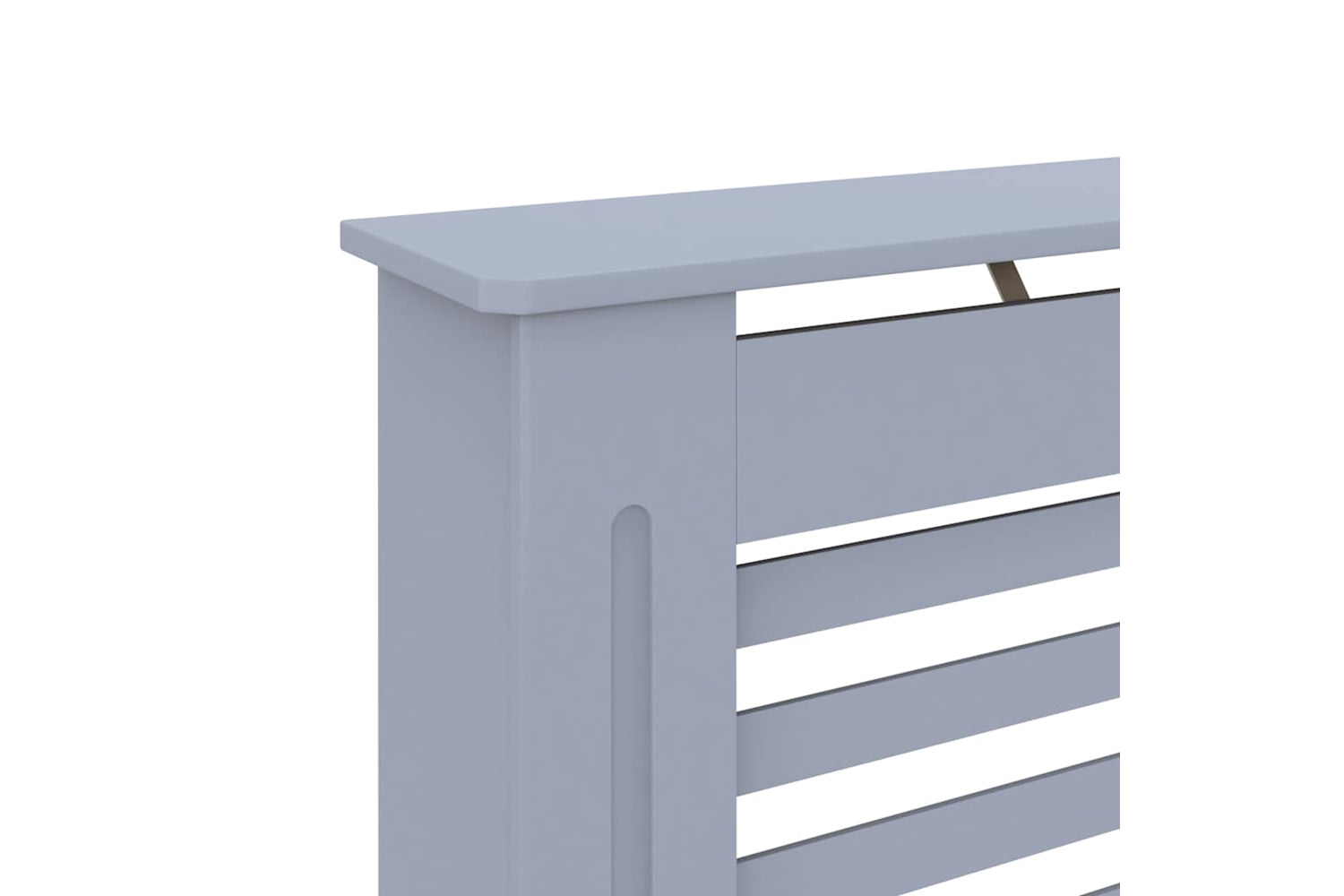 vidaXL Radiator Cover Anthracite 172x19x81.5cm Mdf-6