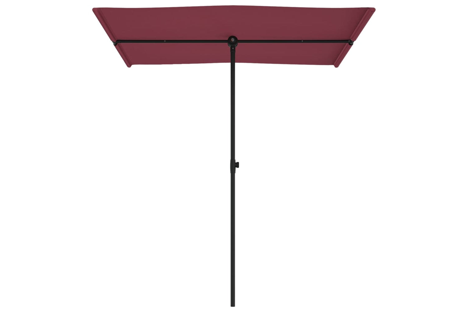 vidaXL 47332 Outdoor Parasol With Aluminium Pole 180x110cm Bordeaux Red-3