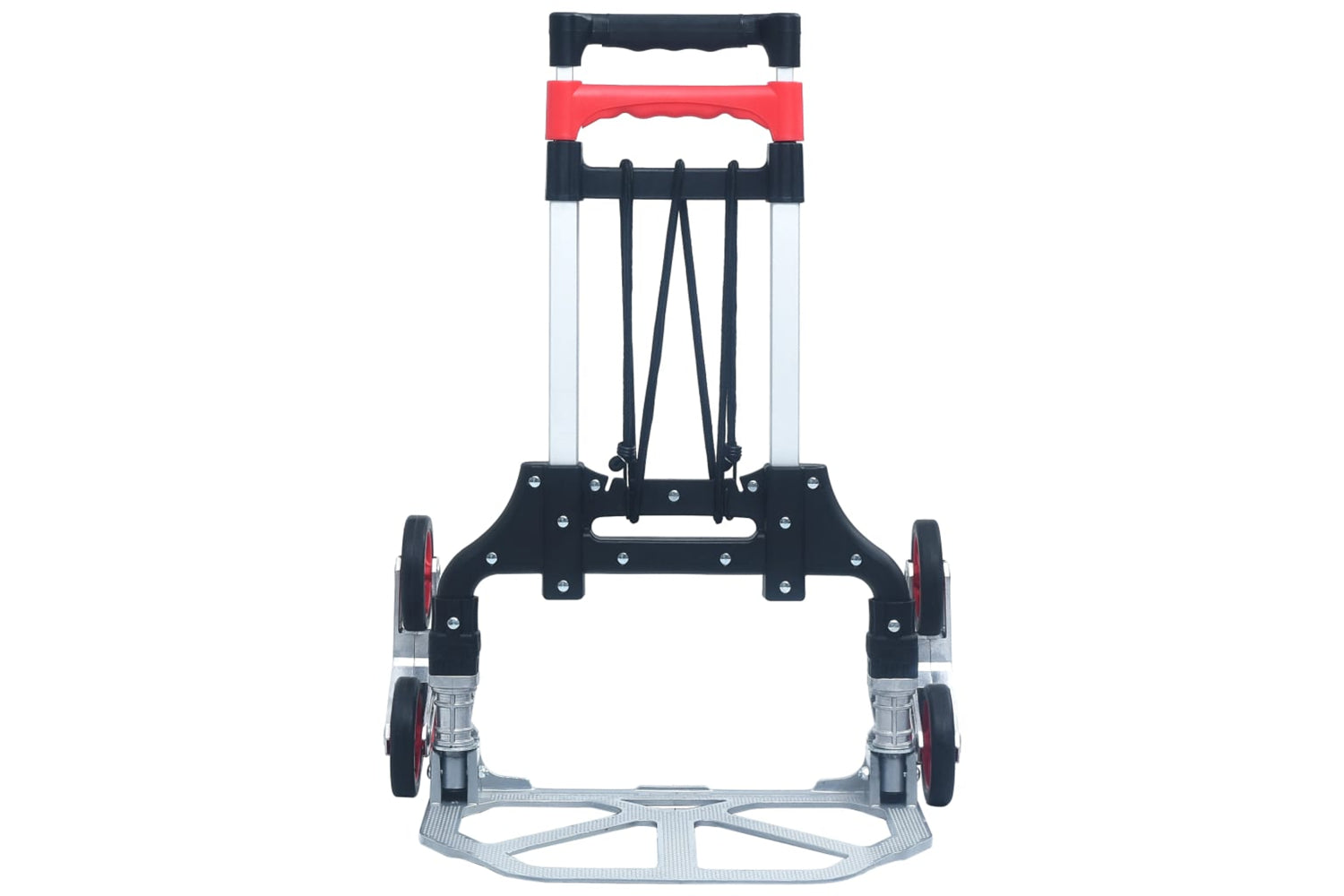 Vidaxl 146445 Foldable Stair Transport Trolley 70 Kg Aluminium Sliver-3