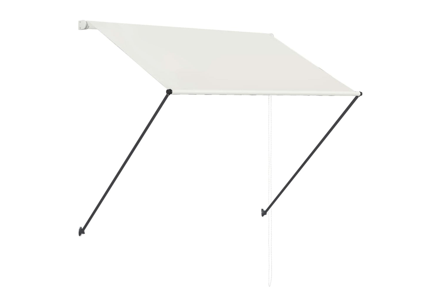 vidaXL 145923 Retractable Awning With Led 200x150cm Cream-3