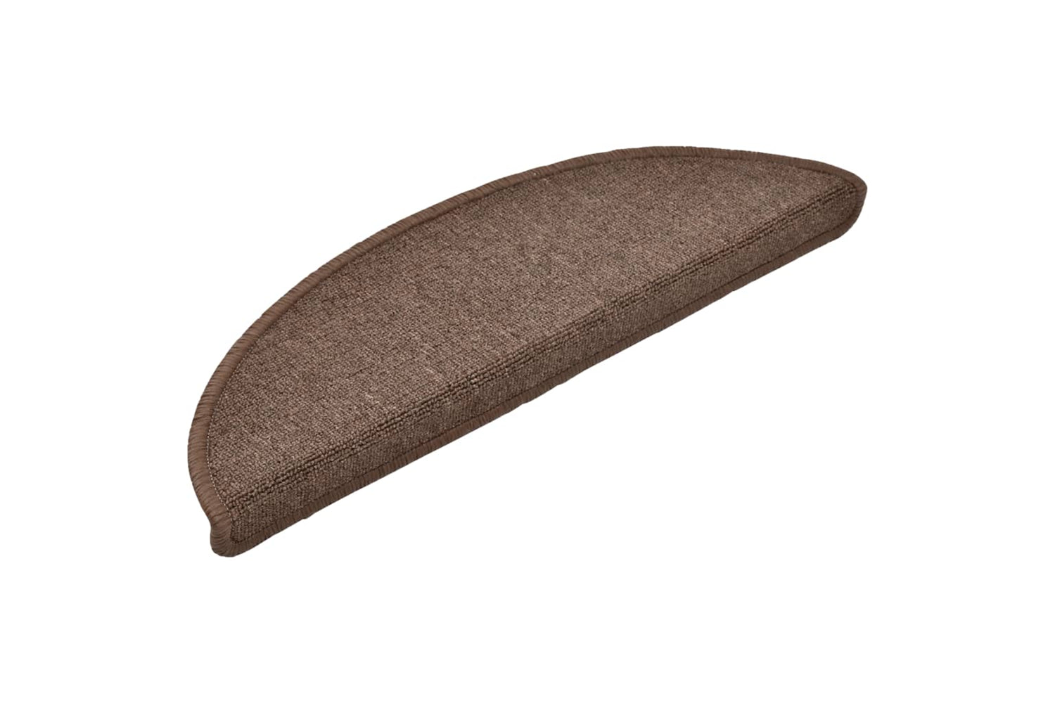 vidaXL 133880 Carpet Stair Treads 15 Pcs Coffee Brown 56x17x3cm-2
