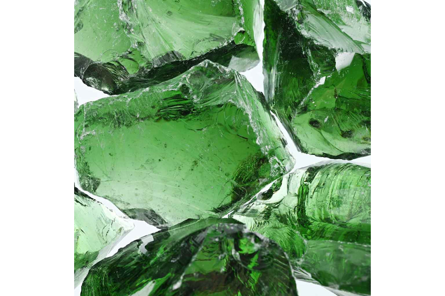 vidaXL 142315 Gabion Rocks Glass Green 60-120mm 25 Kg-7