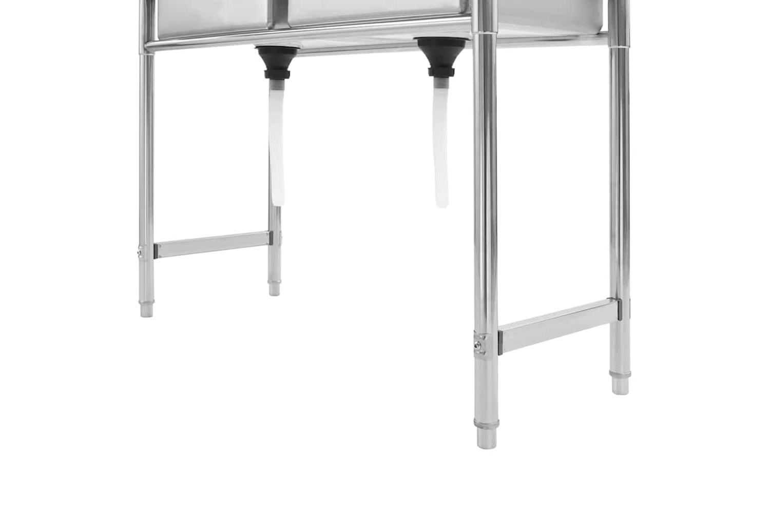 Vidaxl 144291 Kitchen Sink Double Basin Stainless Steel-6