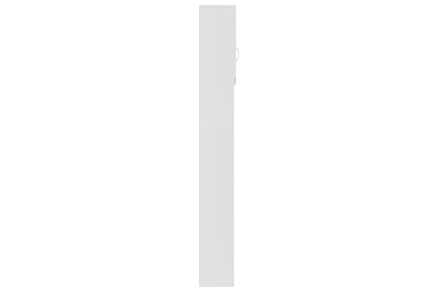 vidaXL 800027 Washing Machine Cabinet White 64x25.5x190cm Engineered Wood-6