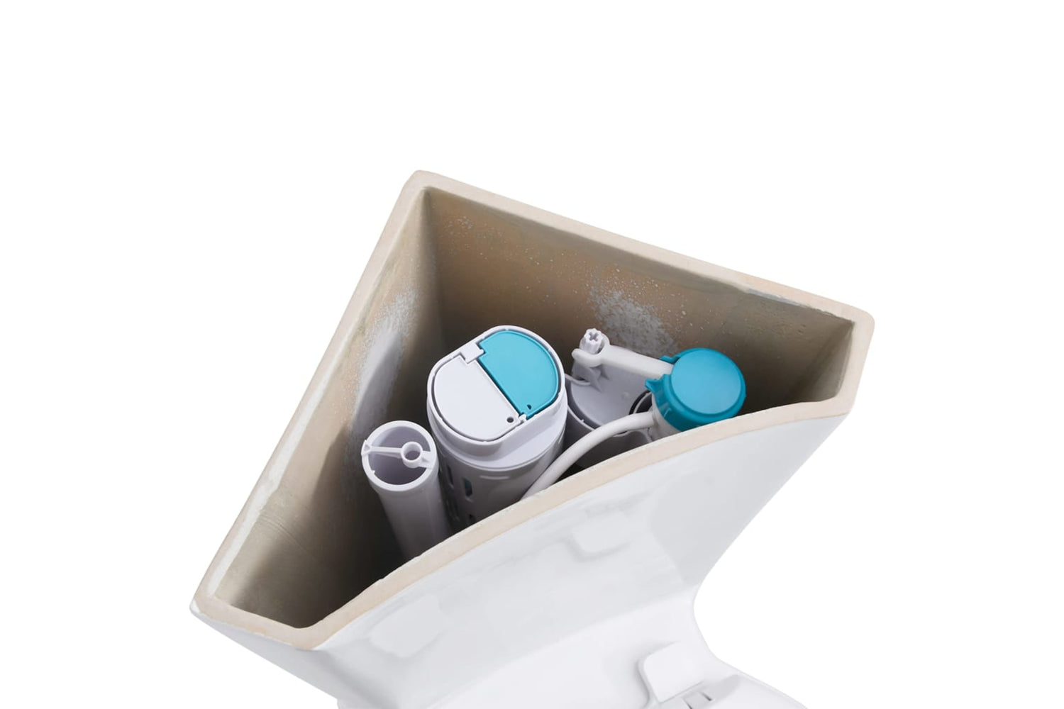 Vidaxl 141133 Wc Ceramic Toilet Bathroom Corner Toilet White-7