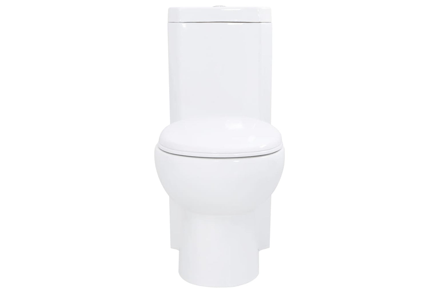 Vidaxl 141133 Wc Ceramic Toilet Bathroom Corner Toilet White-2