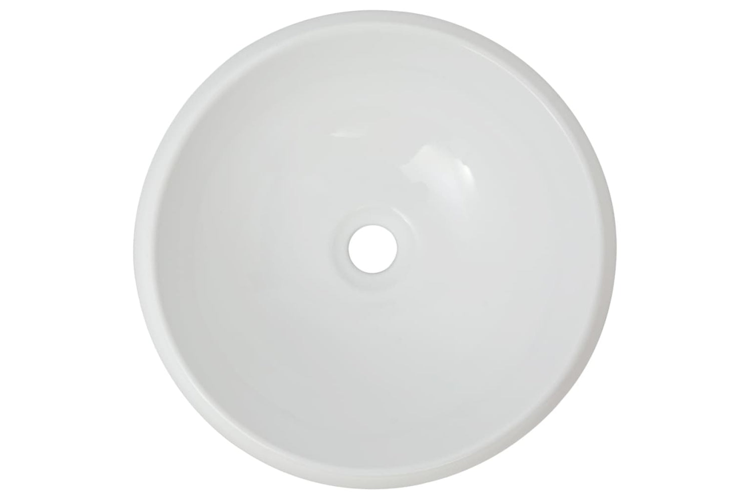 Vidaxl 275495 Bathroom Basin With Mixer Tap Ceramic Round White-2