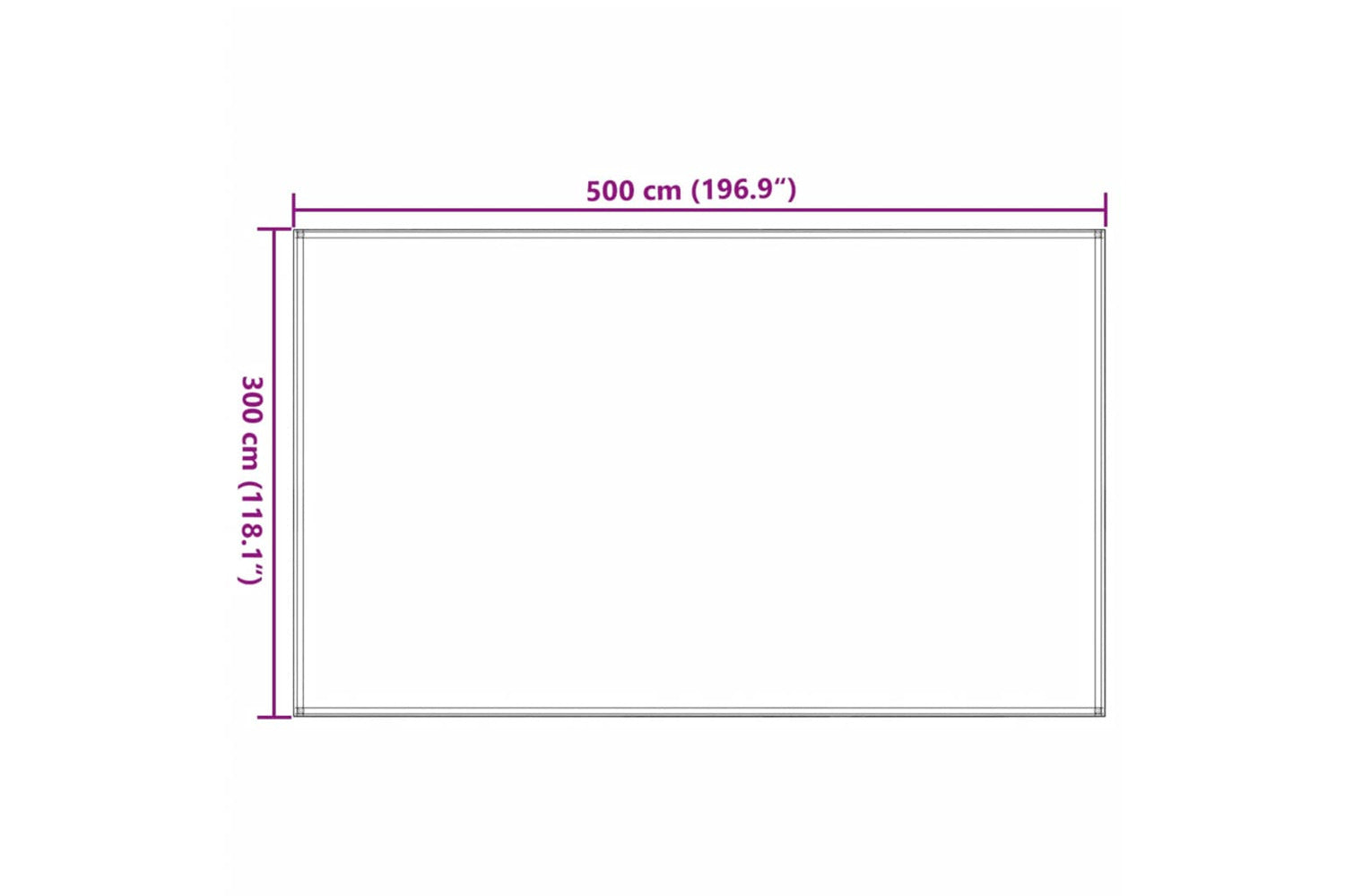 vidaXL 91265 Tent Carpet 300x500cm Anthracite-7