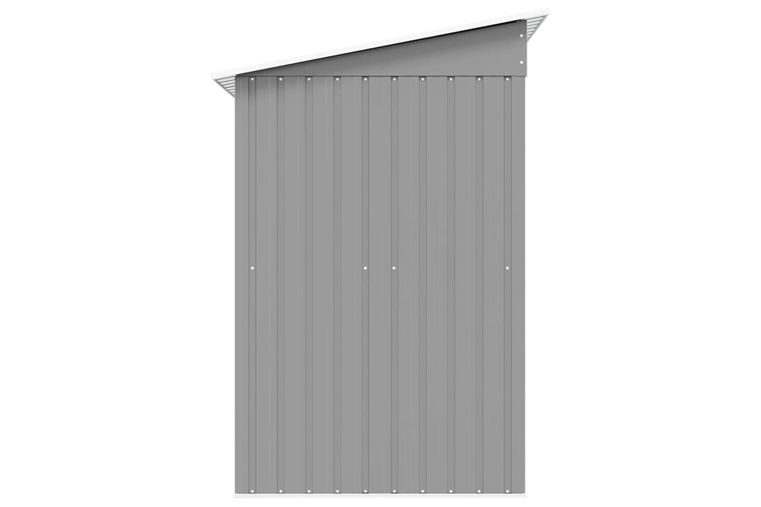 Vidaxl 42982 Garden Shed Grey Metal-6