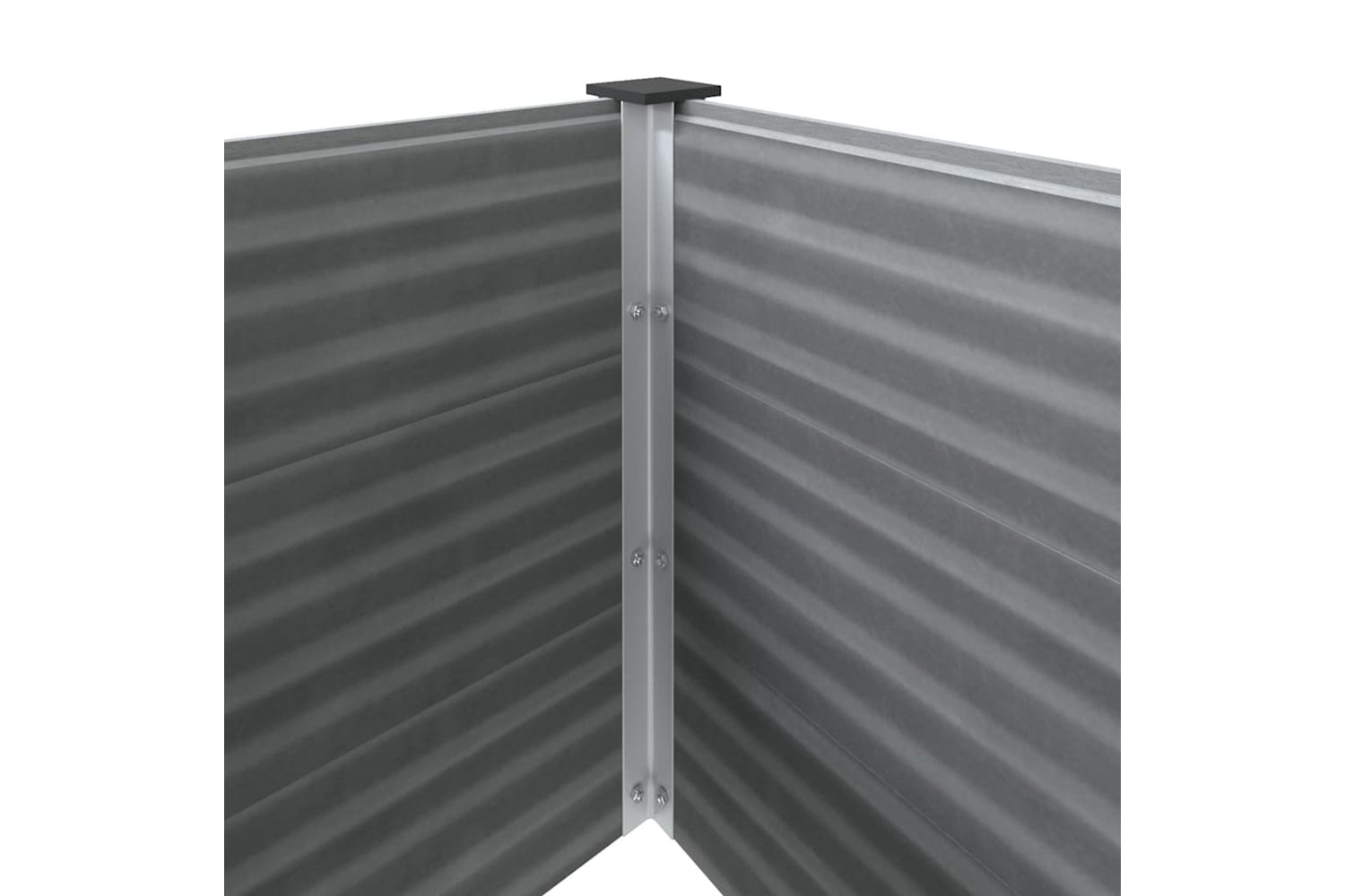 vidaXL 43606 Garden Raised Bed Wpc 100x100x91cm Grey-6