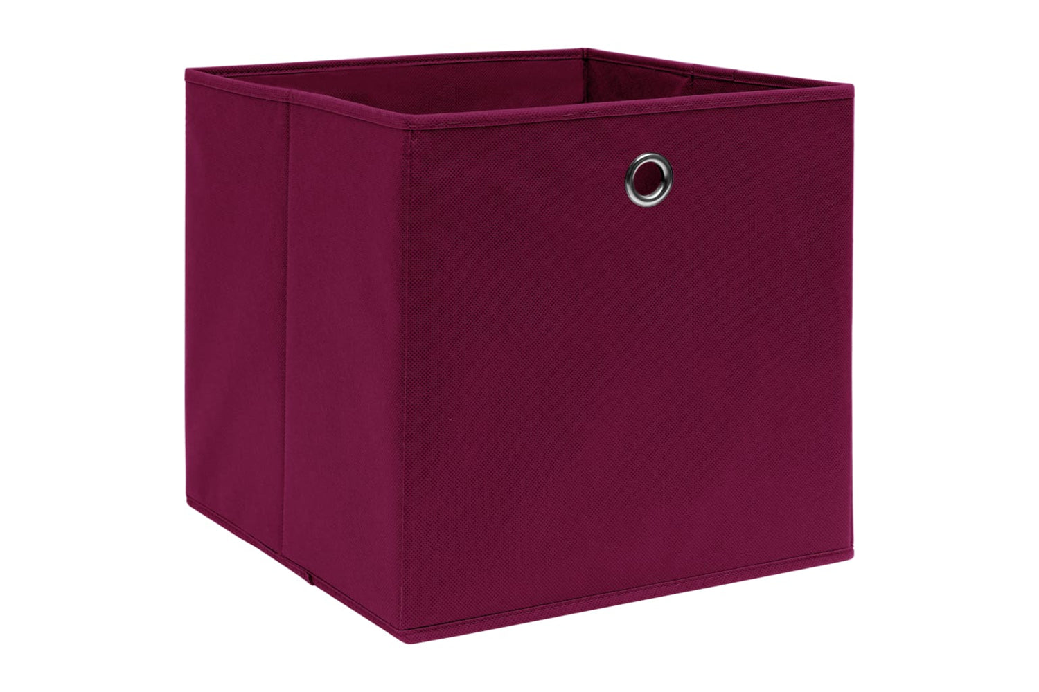 Vidaxl 288343 Storage Boxes 10 Pcs Dark Red 32x32x32 Cm Fabric-2