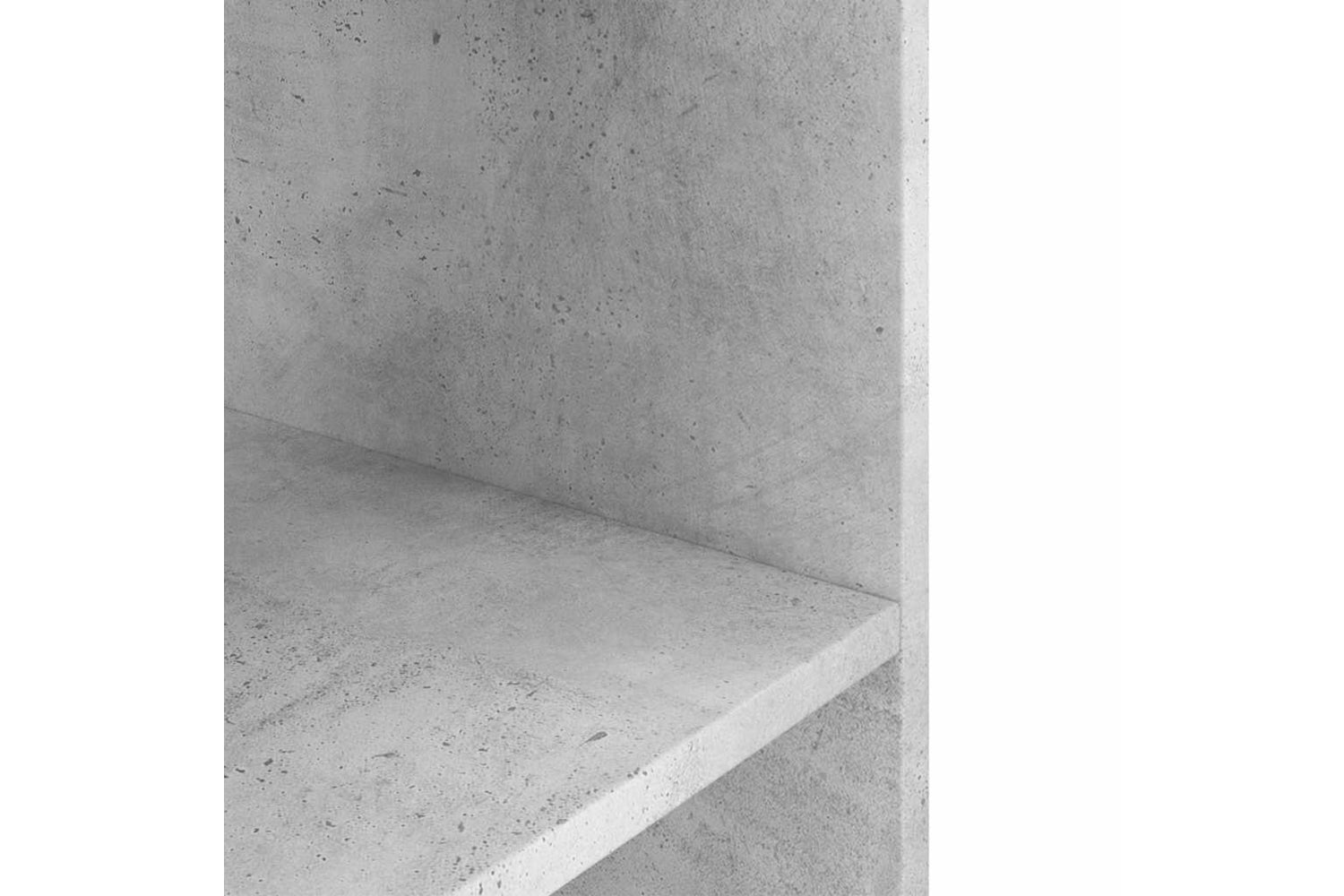 vidaXL 833579 Aquarium Stand Concrete Grey 80x35x60cm Engineered Wood-5