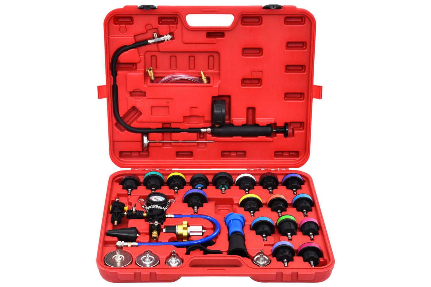 Vidaxl 210533 28 Piece Cooling System & Radiator Cap Pressure Tester-2