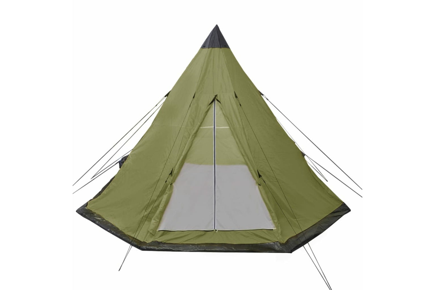 Vidaxl 91007 4-person Tent Green-2
