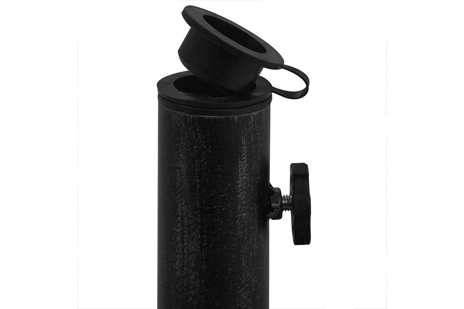 vidaXL 317749 Umbrella Base Black 48x48x33cm Cast Iron-5