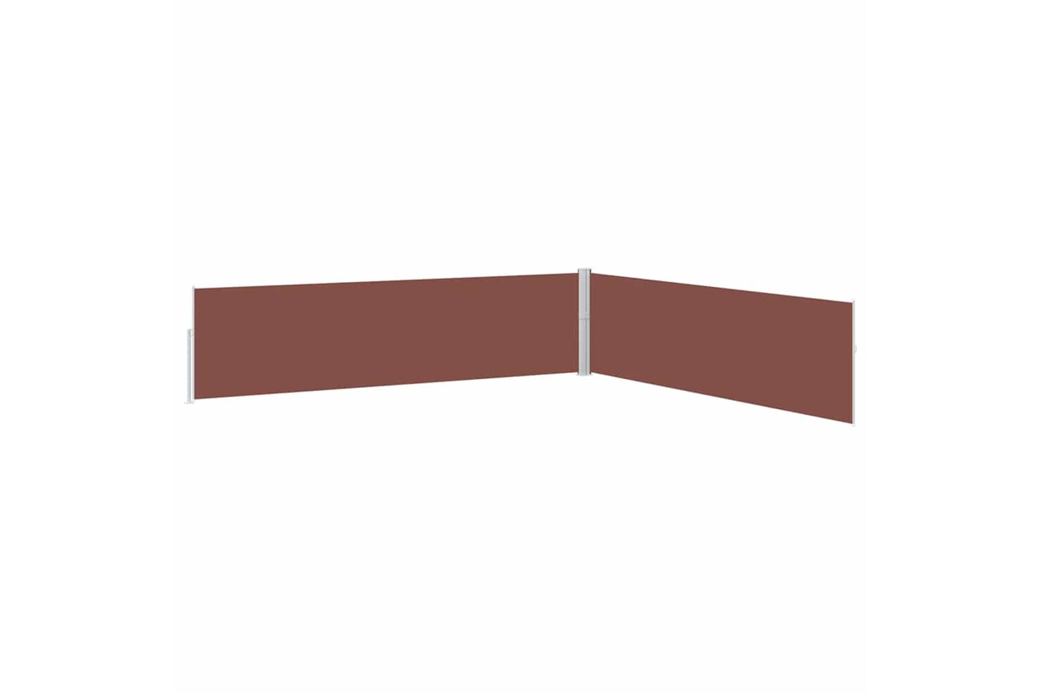 vidaXL 313396 Patio Retractable Side Awning 170x1200cm Brown-3