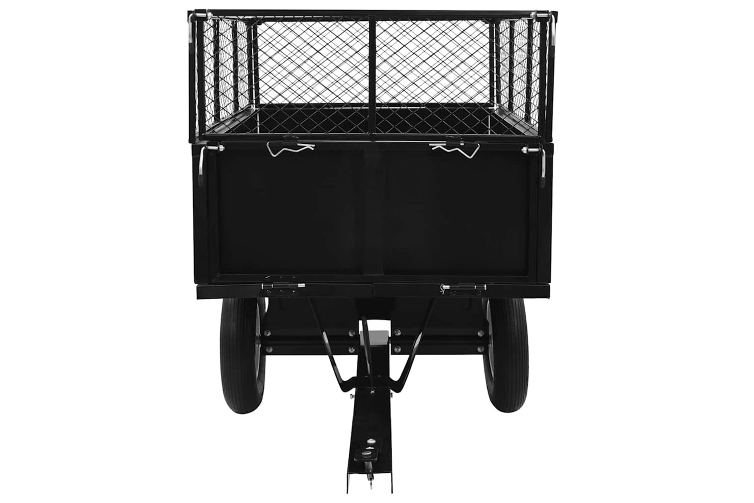 Vidaxl Tipping Trailer For Lawn Mower 300 Kg Load-2