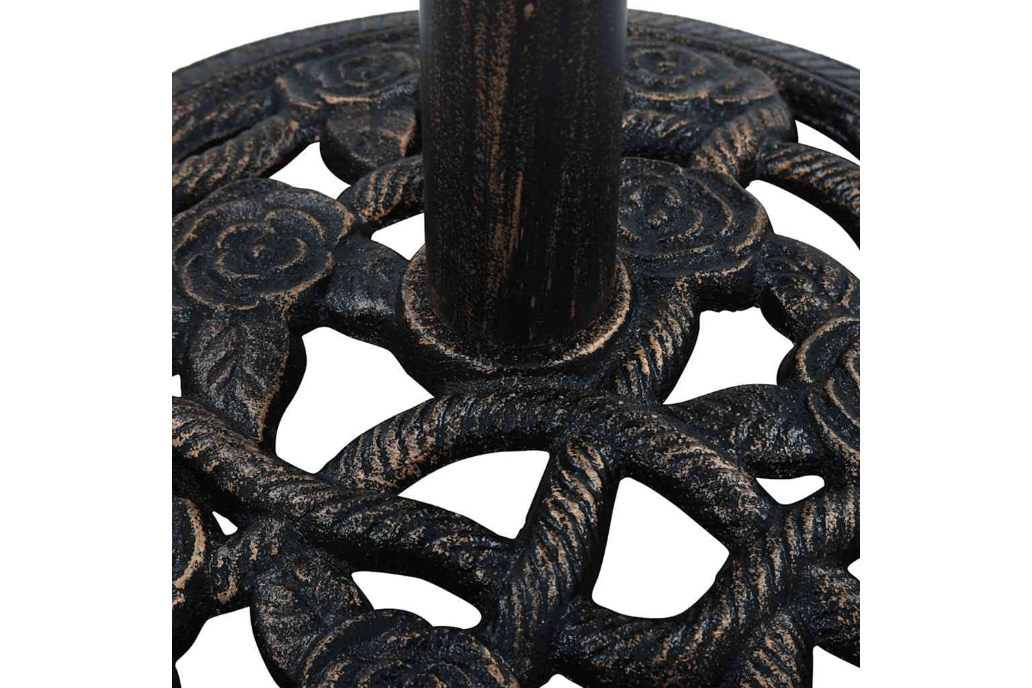 vidaXL 47865 Umbrella Base Black And Bronze 9 Kg 40cm Cast Iron-7