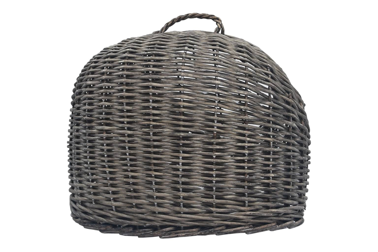 vidaXL 170904 Cat Transporter Grey 45x35x35cm Natural Willow-5