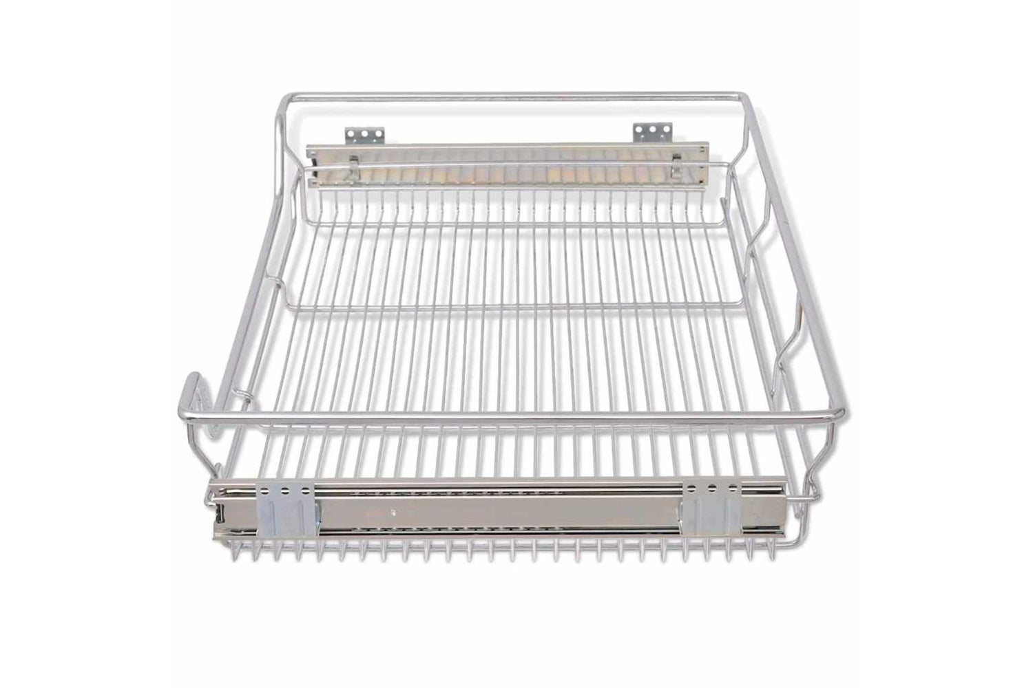 Vidaxl Pull-out Wire Baskets 2 Pcs Silver 800 Mm-4