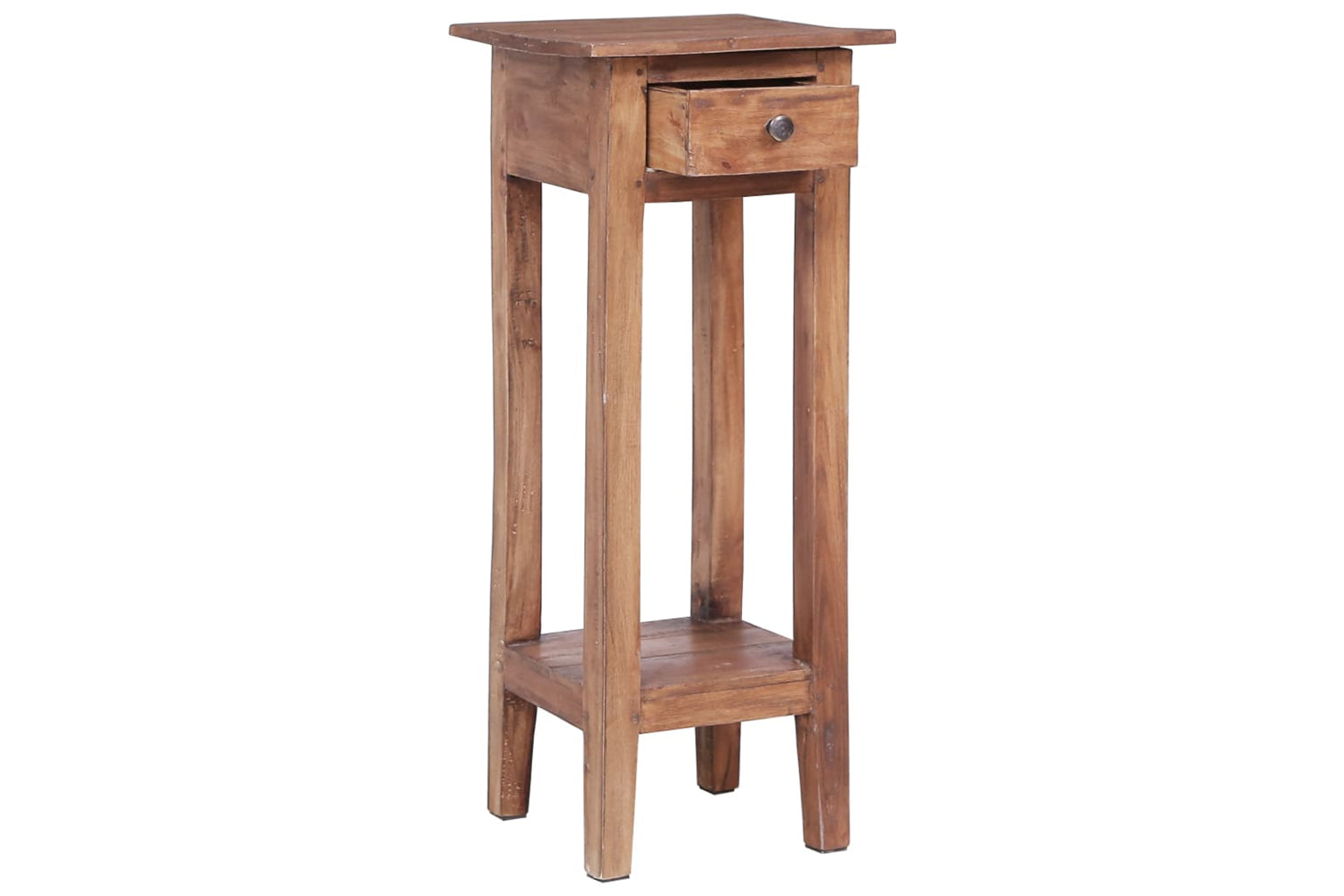 vidaXL 283923 Plant Stand 30x30x75cm Solid Reclaimed Wood-2