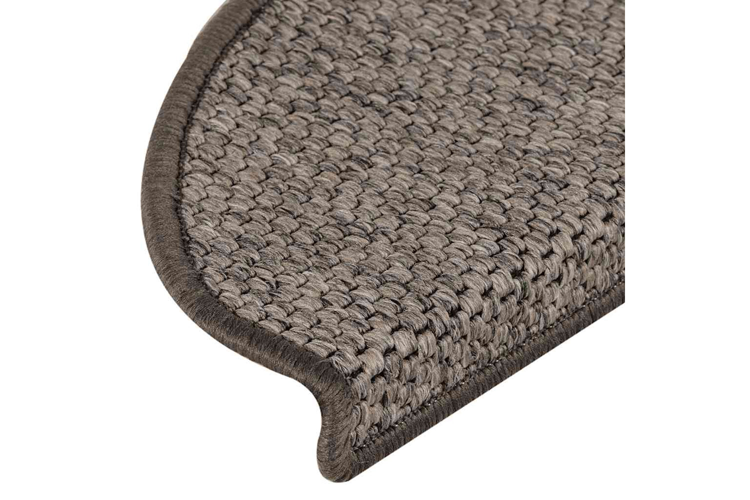 vidaXL 326872 Stair Mats Self-adhesive Sisal-look 15 Pcs 65x21x4cm Anthracite-7