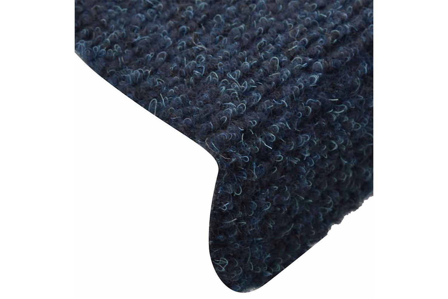 vidaXL 149719 Self-adhesive Stair Mats 10 Pcs Navy 65x21x4cm Needle Punch-5