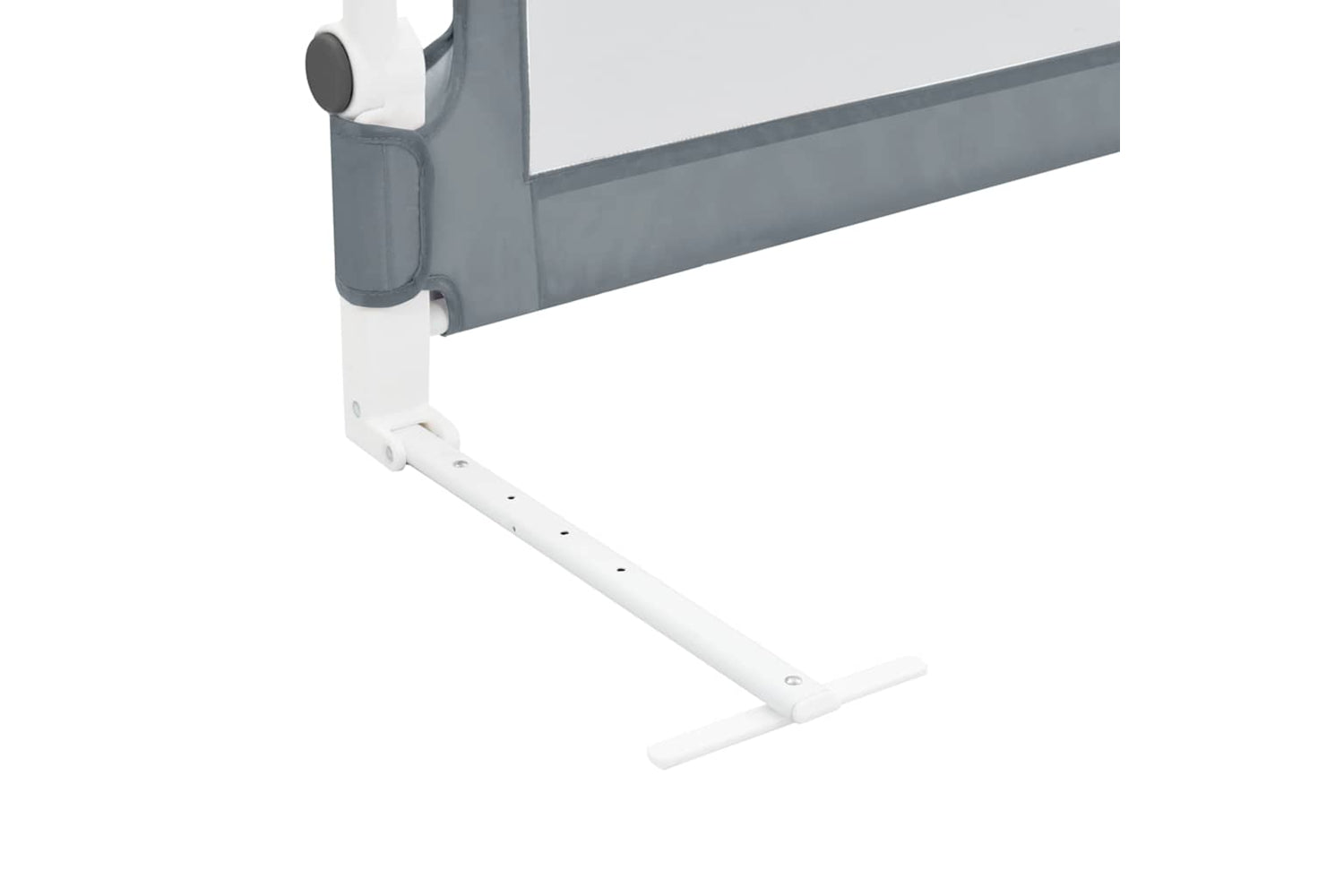 Vidaxl Toddler Safety Bed Rail Grey 180x42 Cm Polyester-5