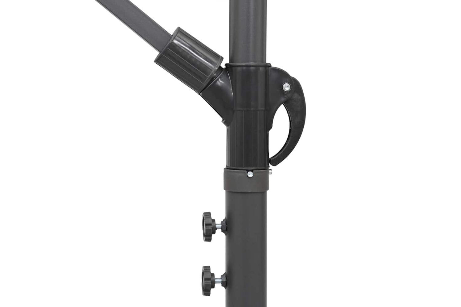 Vidaxl 47220 Hanging Parasol White 3 M Aluminium Pole-7