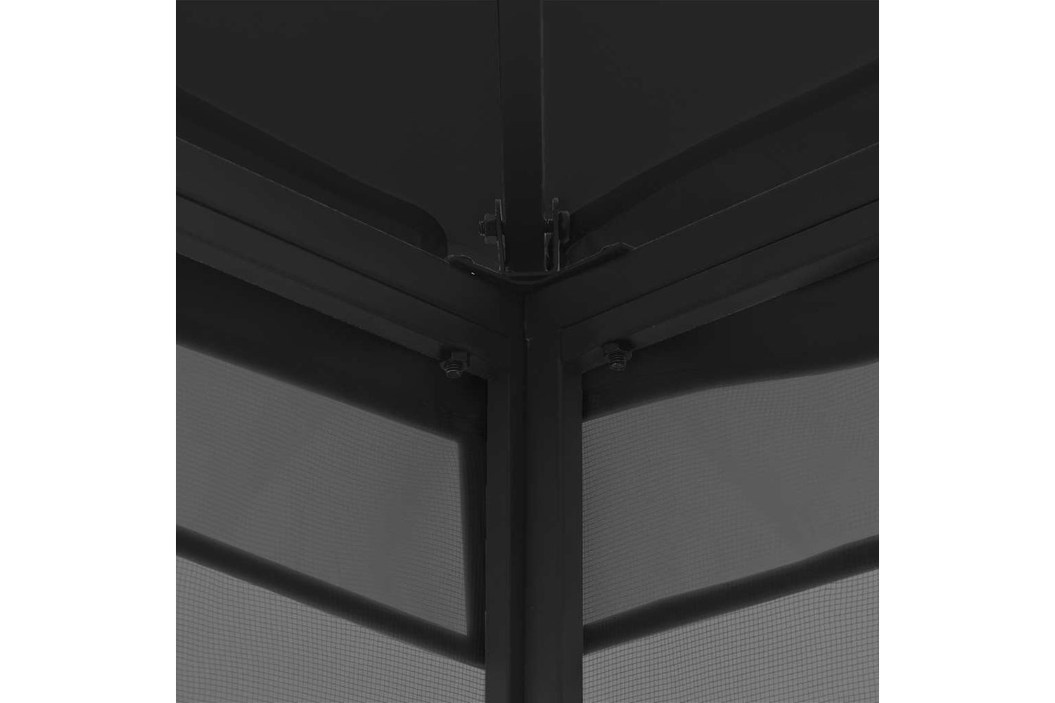 vidaXL 48597 Gazebo With Nets 300x300x265cm Anthracite-4