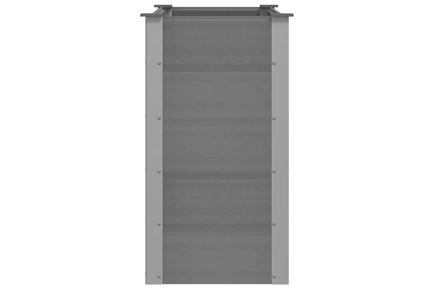 vidaXL 43604 Garden Raised Bed Wpc 100x50x91cm Grey-4