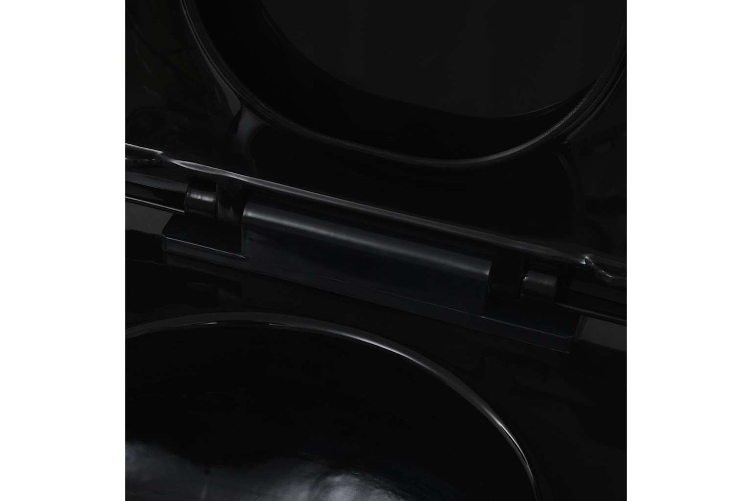 Vidaxl Wall-hung Toilet With Concealed Cistern Ceramic Black-9