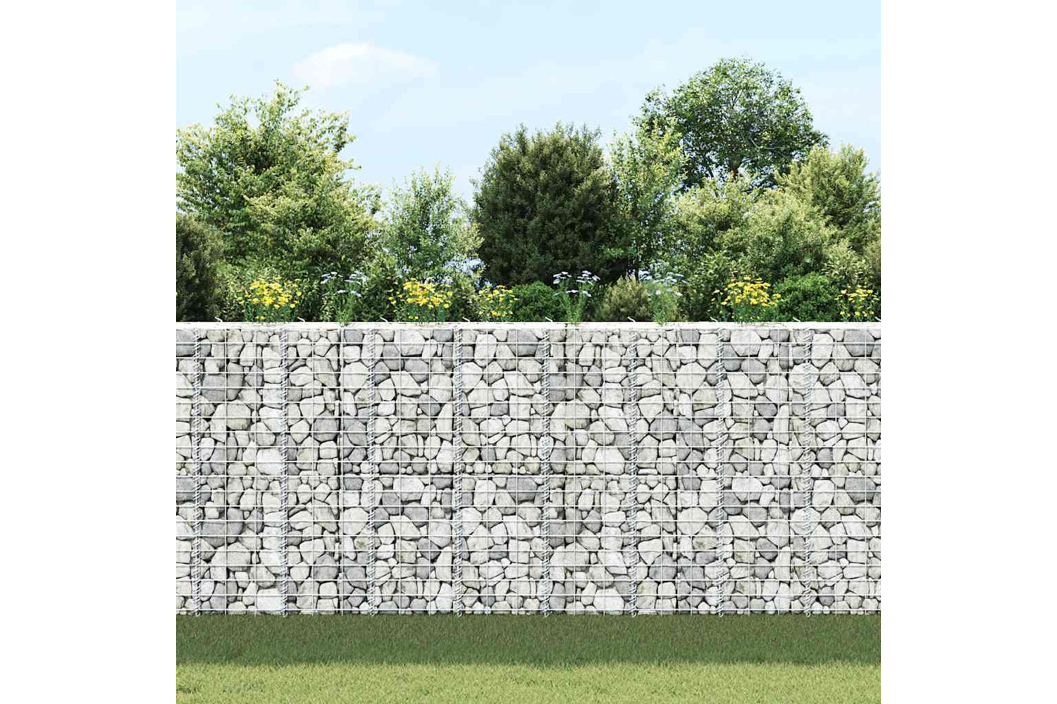Vidaxl 151249 Gabion Raised Beds 3 Pcs 30x30x100 Cm Iron-2