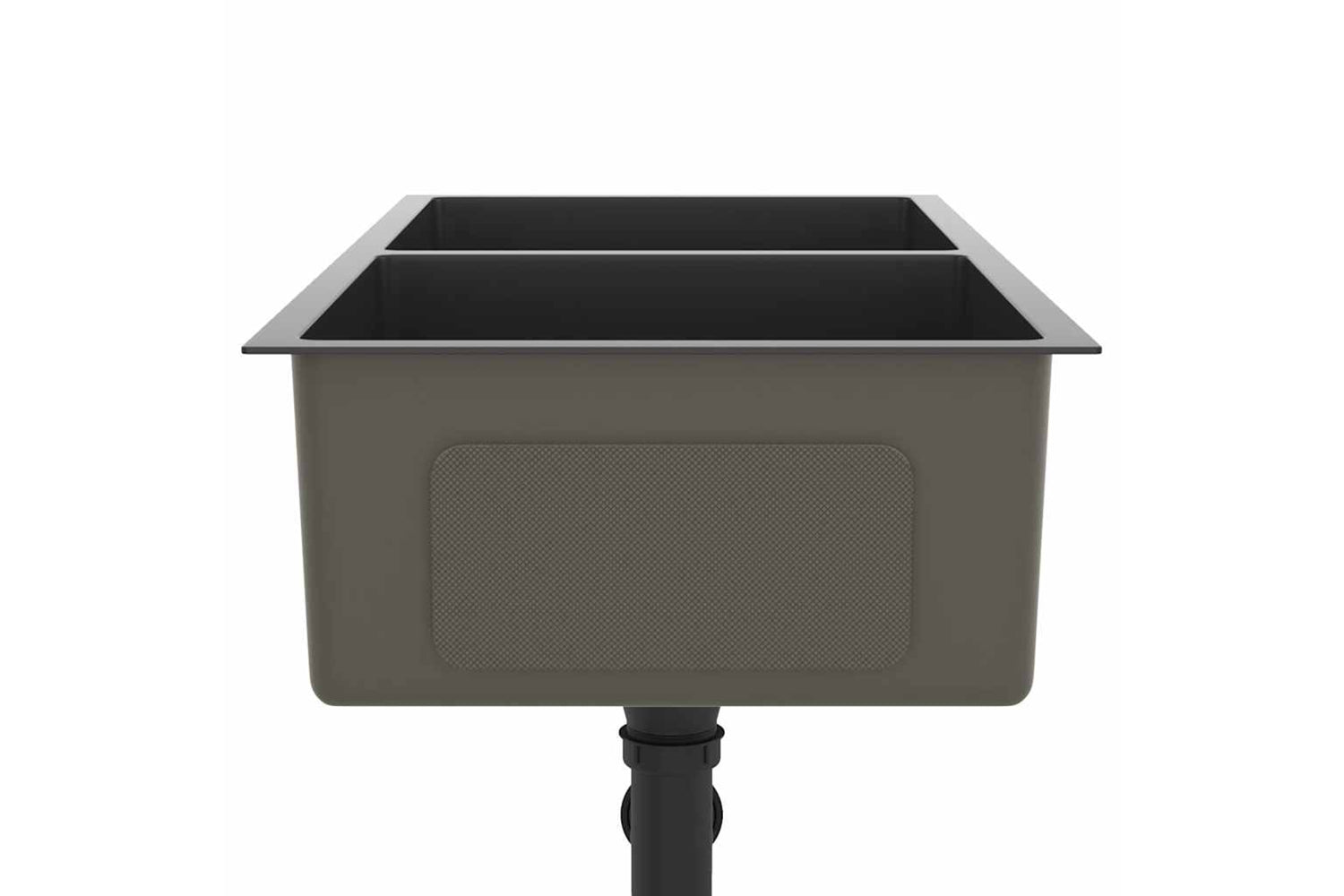 Vidaxl 51523 Handmade Kitchen Sink Black Stainless Steel-5