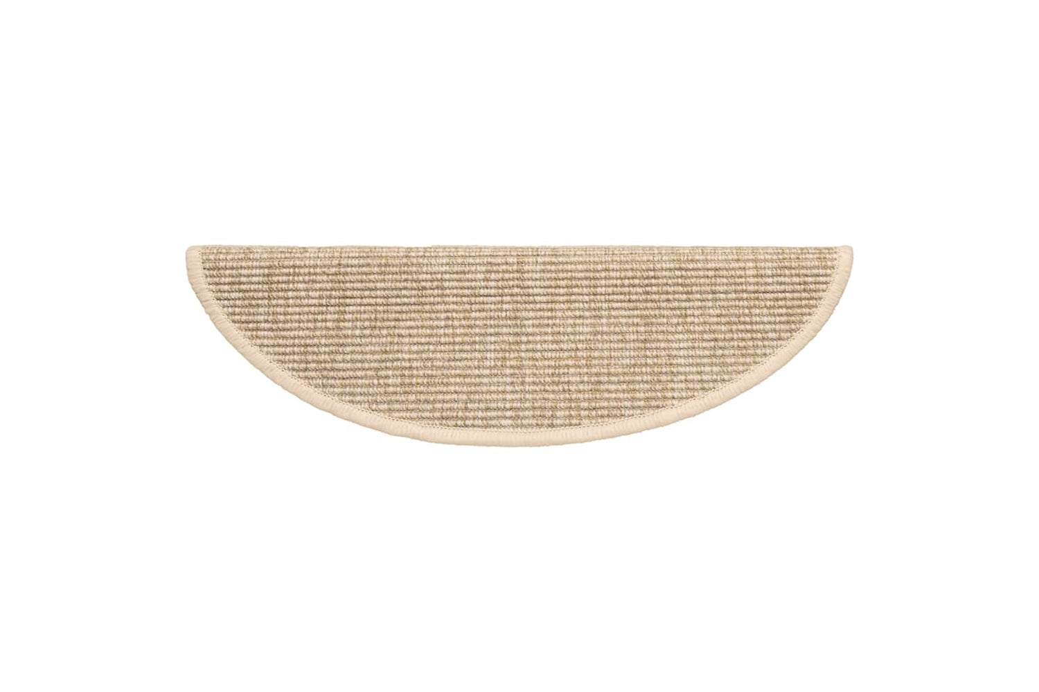 vidaXL 326897 Stair Mats Self-adhesive 15 Pcs 56x17x3cm Light Beige-5